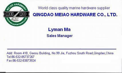 Professional Manufacturer- Marine and Rigging Hardware